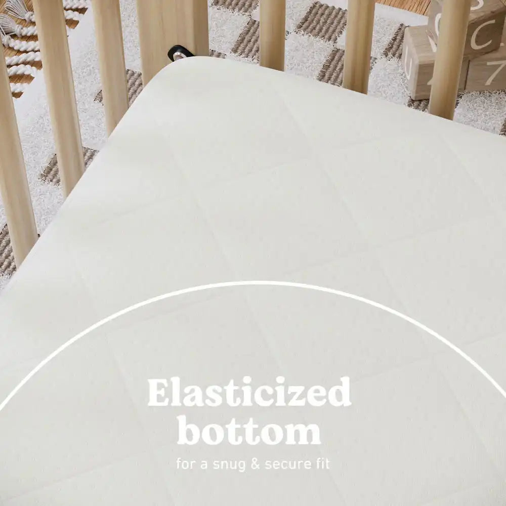 Premium Waterproof Crib And Toddler Mattress Protector