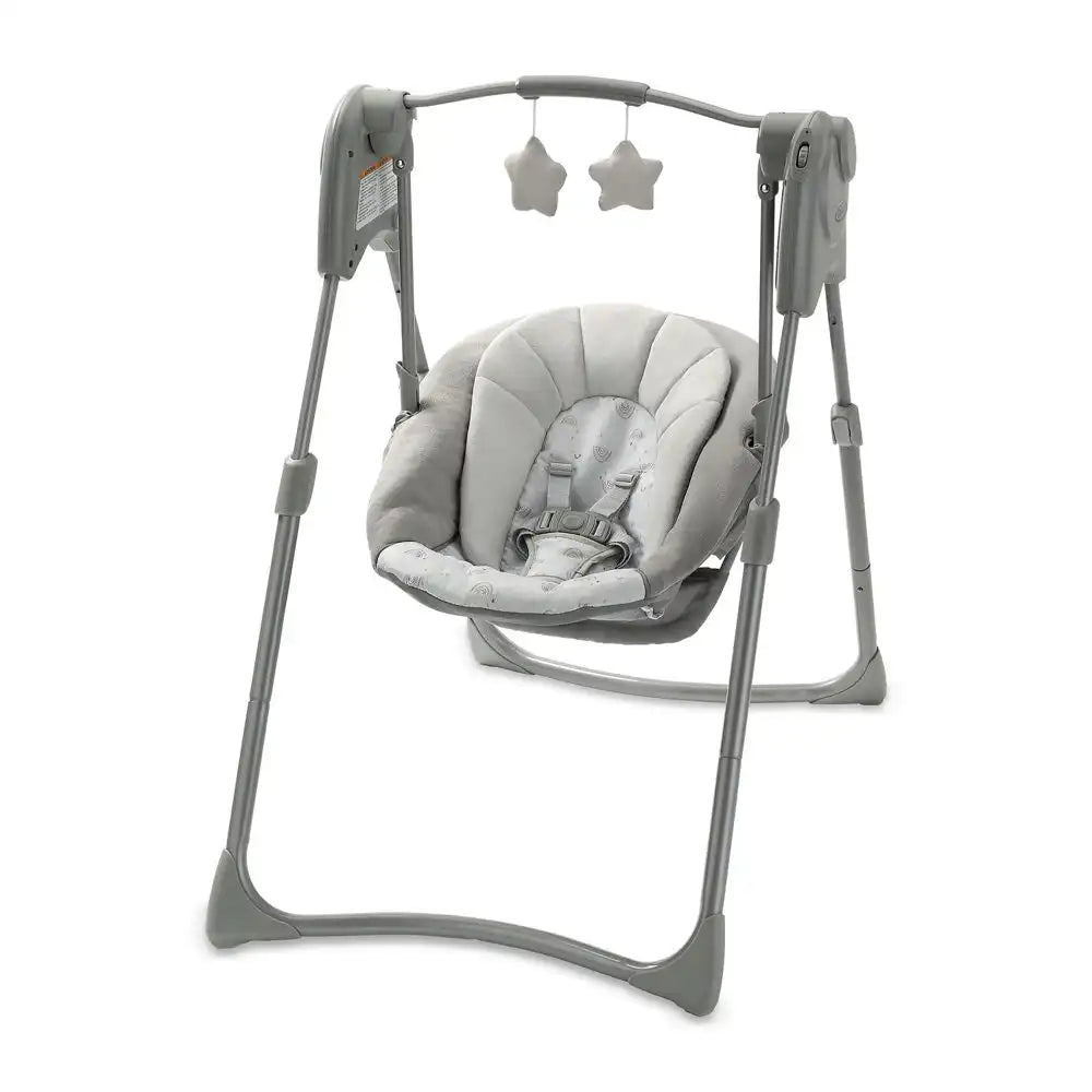Slim Spaces™ Compact Baby Swing